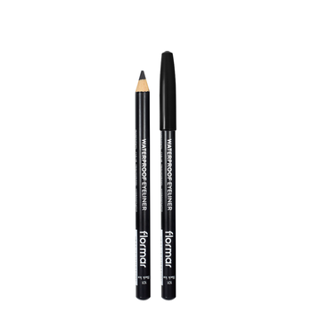 Карандаш для глаз Flormar Waterpoof Eyeliner водостойкий № 101 Чёрный