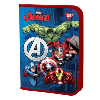 Папка для зошитів В5, на блискавці Marvel.Avengers Yes