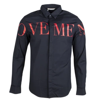 Рубашка мужская Jack&Jones Regular-Fit Чорный S 030823-675898