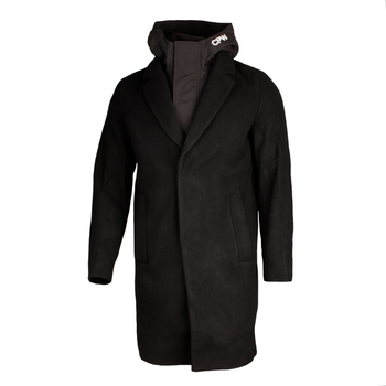 Пальто мужское Jack & Jones Чорный S 271223-848325