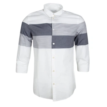 Рубашка мужская Slim Fit Jack&Jones Белый S 040823-894568