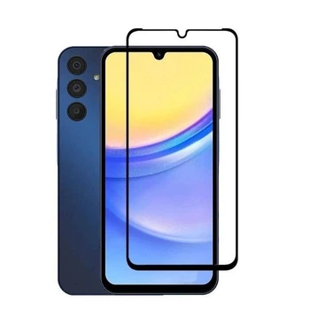 Захисне загартоване скло для Samsung A15 (A155) FullGlue FullCover Armor 3D plus black