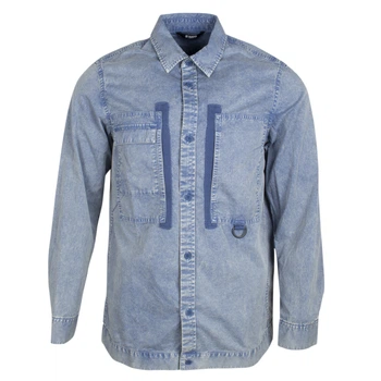 Рубашка мужская Jack&Jones Синий S 030823-675902