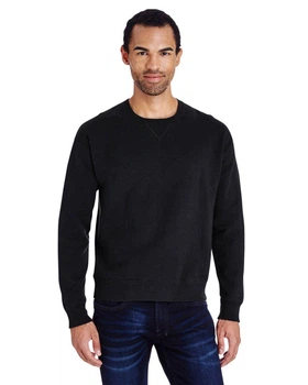 Флісовий cвітшот Hanes ComfortWash Garment Dyed Fleece Sweatshirt Color: Black 3XL