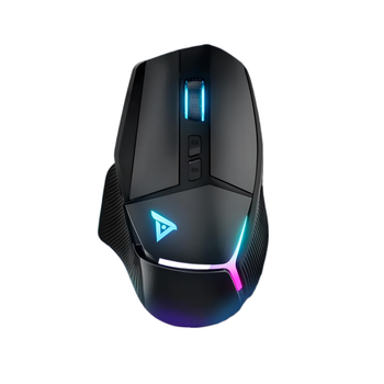 Мышь TAIDU TWG502 игровая с комбинированным подключением, с RGB, 14800 DPI, чёрная