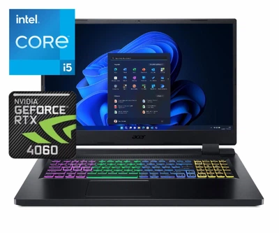 Ноутбук (2024) игровой Acer Nitro 5 i5-12500H/ 32GB / 512GB/ Win11x Licensed/ RTX4060 / 15.6" 165Hz