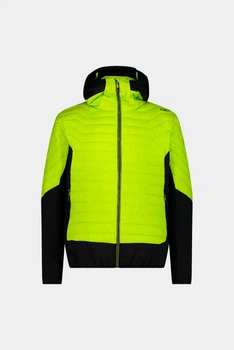Куртка чоловіча СМР JACKET HYBRID FIX HOOD NYLON 34Z2007-E112-54 Салатовий