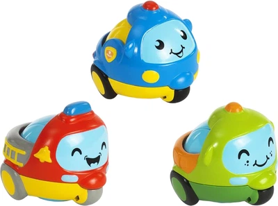 Набір машинок Chicco Turbo Ball Міський патруль 3 шт (10756.00)