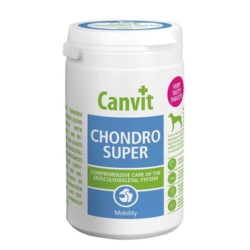 Витамины Canvit Chondro Super for dogs для здоровья суставов у собак 230 гр