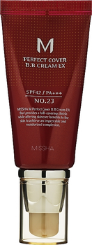 BB-крем Missha M Perfect Cover SPF42 №23 Natural Beige поживний 50 мл (8809747940721)