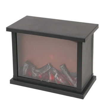 Декоративный камин Flora с LED-подсветкой 21 см. 45466