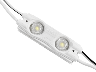 Світлодіодний модуль 2835-2smd 12V IP65 з лінзою білий LEDUA