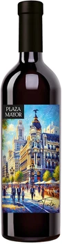 Вино виноградне PLAZA MAYOR Tinto сортове червоне сухе 0.75 л 12.5% (8429168007089)