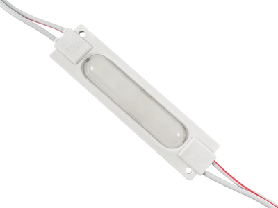 Світлодіодний модуль 5730-6smd 1,54W 12V IP65 лінза білий (по 20шт пластина) LEDUA