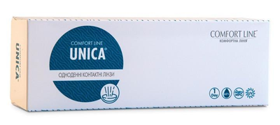 Контактні лінзи Interojo Comfort Line UNICA одноденні -6.5 30 шт.