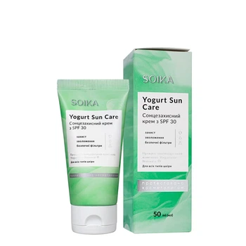Солнцезащитный крем для лица Soika Yogurt Sun Care SPF30 50 мл