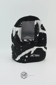Шапка Arc'Teryx 310 Чорний + Білий