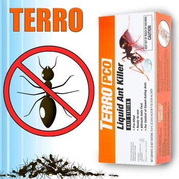 Средство от муравьев Terro Liquid Ant Killer Станция ловушка приманка. Терро от муравьев. Уничтожает колонию.