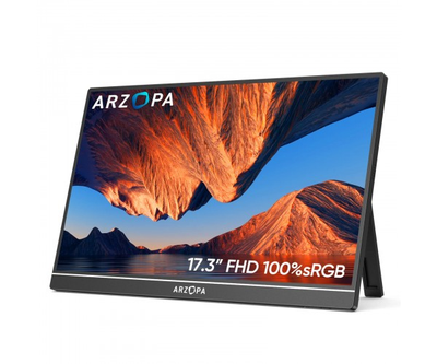Портативний монітор Arzopa A1M black 17,3" 1920x1080 60 Гц