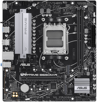 Материнcька плата ASUS PRIME B650M-R sAM5 B650 2xDDR5 M.2 HDMI mATX (90MB1H30-M0EAY0)
