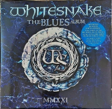 Вінілова платівка Whitesnake – The Blues Album (2LP, Album, Compilation, Remastered, Gatefold, Blue Vinyl) (190295156152)