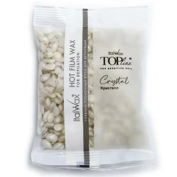Горячий пленочный воск ItalWax TOPline Crystal Кристалл в гранулах 100 г