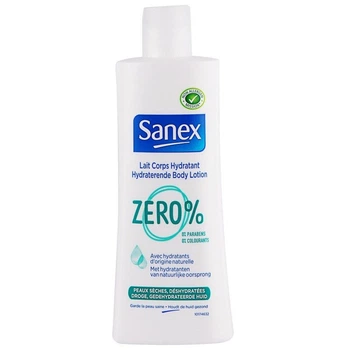 Увлажняющее молочко для тела Sanex Zero% Lait Corps Hydratant для сухой обезвоженной кожи 250 мл
