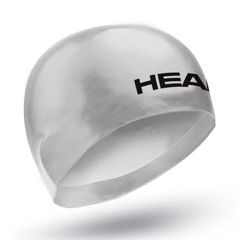 Шапочка для басейну Head 3D Racing сірий M (455093.SI)