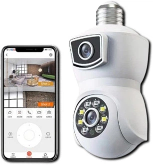 Камера відеоспостереження в патрон з поворотним механізмом XPRO PTZ-Lamp 2 (44055-PTZ-Lamp_645)