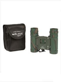 Бінокль тактичний MIL-TEC 8х21 камуфляж 15701020