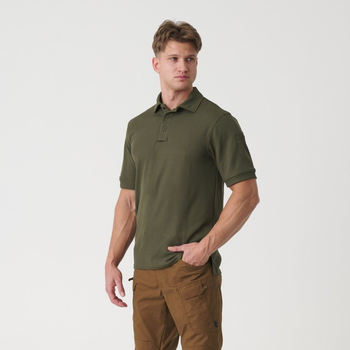 Термоактивна футболка Поло Helikon-Tex UTL Polo TopCool Olive Green S