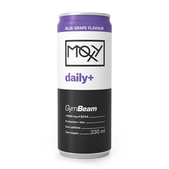 MOXY daily + 330 мл блакитний виноград - GymBeam Energy