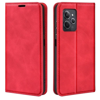 Чохол Taba Retro-Skin для Xiaomi Redmi 12 книжка шкіра PU з візитницею червоний