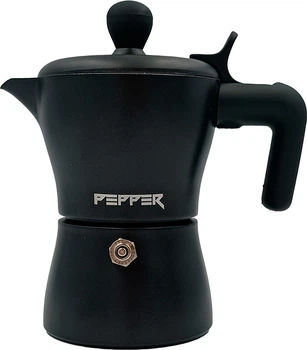 Гейзерна кавоварка Pepper Чорна Перлина 2 чашки PR-2242 (BP136963)