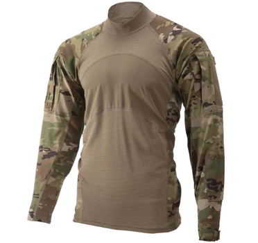 Огнестойкая боевая рубашка убакс США Massif Combat Shirt Multicam FR размер Large Мультикам