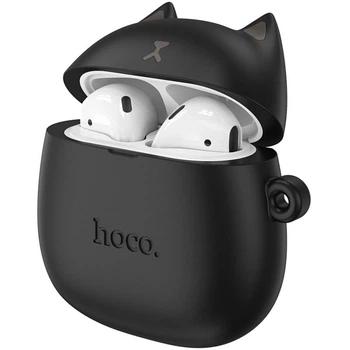 Навушники hoco. EW45 Cat Case бездротові TWS з милим кейсом Кішка, Bluetooth 5.3 батарея 350 мАг (кейс), 35 мАг (гарнітура) Magic Cat
