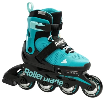 Ролики дитячі Rollerblade Microblade Aqua Black (28-32)