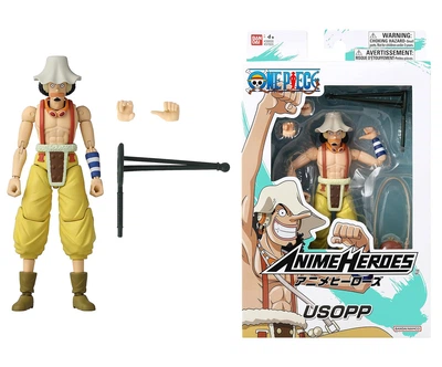Bandai Оригінальна рухома фігурка Усопп (Usopp) ANIME HEROES з аніме Ван Піс / One Piece