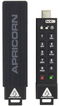 Флеш пам'ять Apricorn Aegis Secure Key 3NXC 16GB USB-C 3.2 Black (ASK3-NXC-16GB)