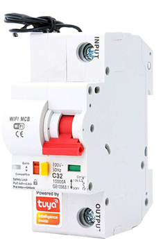 Умный автоматический выключатель Tervix Pro Line WiFi Circuit Breaker, 32A, 439470