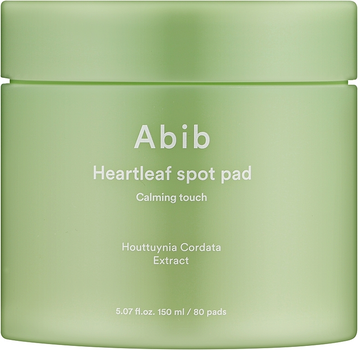 Патчі для обличчя Abib Heartleaf Spot Pad Calming Touch 80 шт (8809864762398)