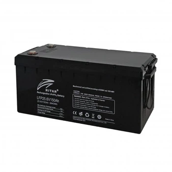 Аккумуляторная электрическая батарея литиевая Ritar LFP25.6V150Ah G2 24 В 150 Ач, LiFePo4