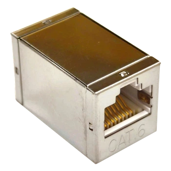З'єднувач витої пари екранований кат. 6 під конектори RJ-45