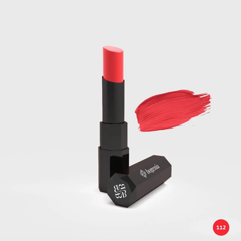 Матовая помада для губ Bogenia Velvet BG710, 112 Bonfire Red, 3.6 г