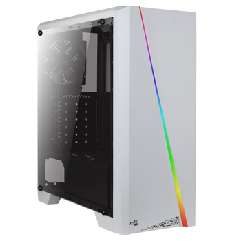 Корпус AeroCool Cylon WG Tempered Glass White без БЖ (435761)