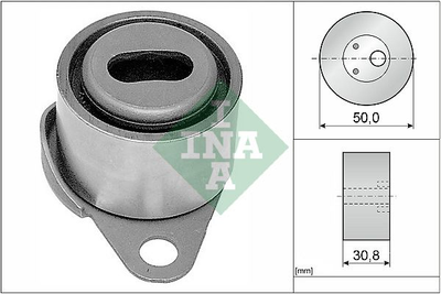 531 0061 10 INA - Натяжний ролик ГРМ Ina (531006110)