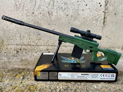 Снайперская винтовка AWP/АВП стреляет орбизами orbeez, Игрушечный автомат на гелевых шариках 80 см