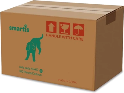 Пеленки ежедневные Smartis 45x60 см, 28 г/3 г, 360 шт (10174/2300000024777)