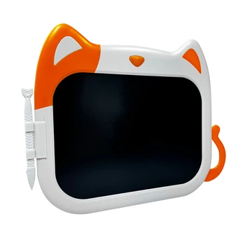 Дитячий графічний LCD планшет для малювання Kids Pad 9" Kat Orange