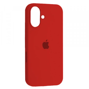 Чохол Silicone Case Full for iPhone 16 Plus Red